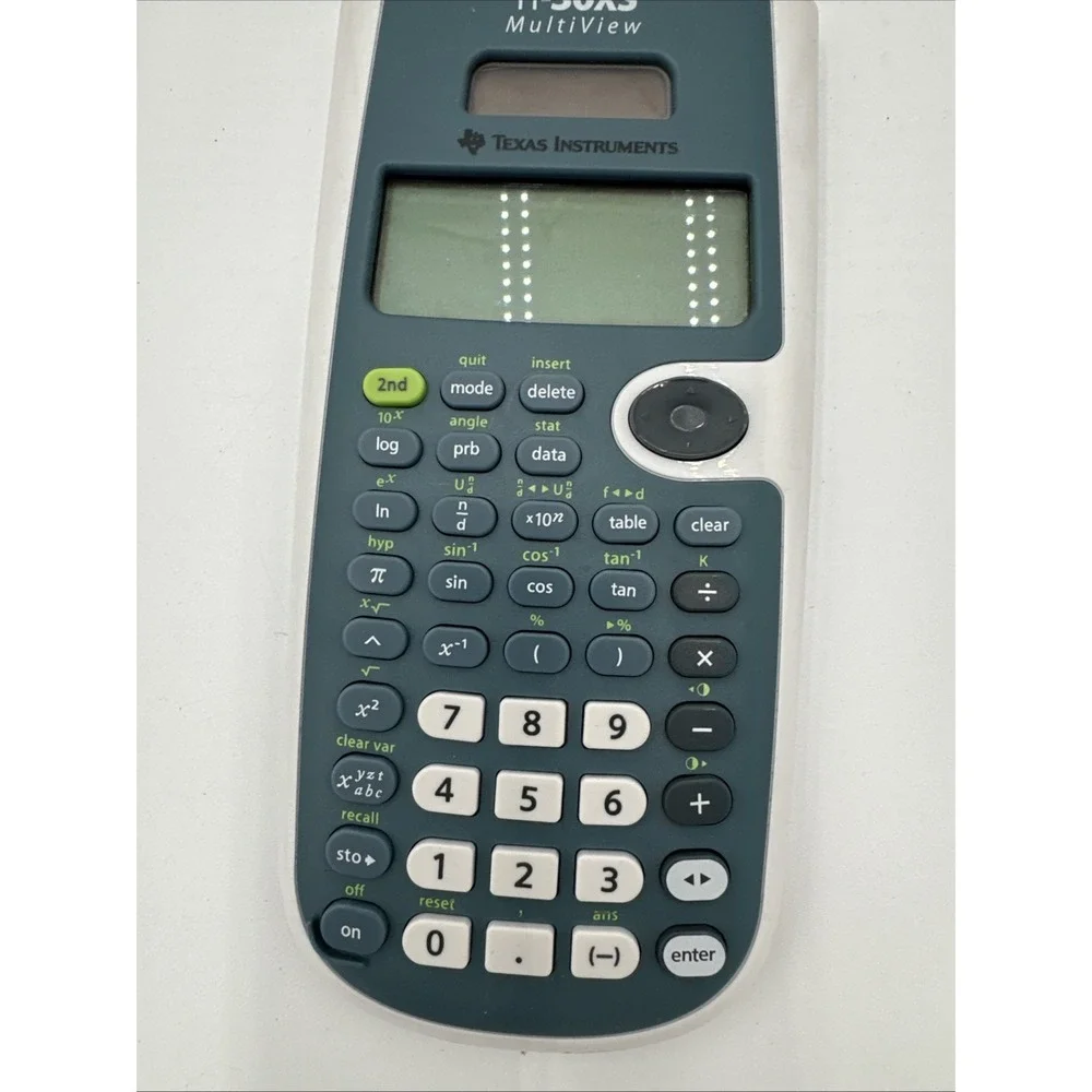 Texas Instruments TI-30XS MultiView Scientific Calculator - Gray Math